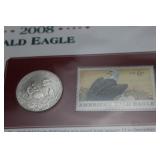 2008 Bald Eagle Coin & Stamp