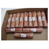 13 Rolls of Assorted Pennies