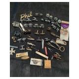 Cufflings & Tie Clips, Some  Sets