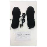 Heated Boot inserts w/ Charging Cord