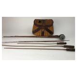 Fishing Creole, Fly Rod & Reel, Tip Ups