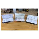 Parts Bins (x3) Bolts & Nuts