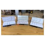 Parts Bins (x3) Bolts & Nuts