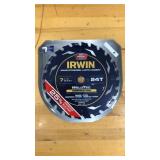 Irwin 7.25" 24 Tooth Construction Blade