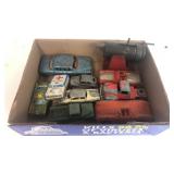 Box of Metal & Tin Toys