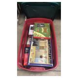 Lg. Christmas Lights Tote