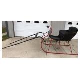 "One Horse Open Sleigh" Made in Homer NY