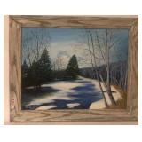 1970 Ebert Oil Painting