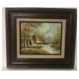 Dave Bouter Framed Oil Painting