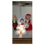 Moving Santa Baby with Mr./Mrs. Claus