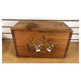 Wood Flip Top Deer Crate