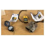 Range Finder, Garmin Etrex & Compass