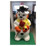 Snow Man Blow Mold