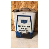 Sears 10w-30 Oil Can