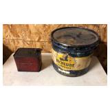 Richlube & Delaval Oil Cans