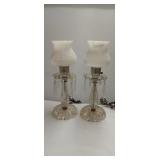 Vintage Glass Lamps- Work