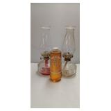 Large Oil Lanterns with Lamp Oil