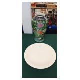Fiesta Platter, Nippon Vase