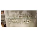 Christmas Dessert Set w/Punch Bowl