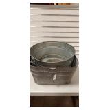Galvanized Tubs