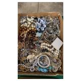 Box of Costume Jewelry