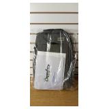 Promotional Gray Backpack w/ Mouse Pad