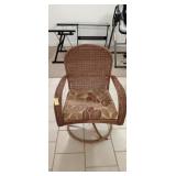Wicker Swivel Chair
