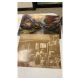 Calendar and Cardboard Photo