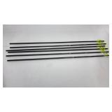 6 Nandal 500 Carbon Arrows 6.9 GPI-Yellow