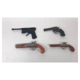 4 Collectible Toy Guns