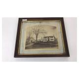 Early Farm Photo, Framed