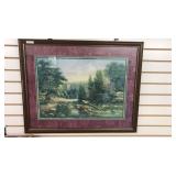 Framed Landscape Print