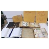 Large Collection of Stamps & Postcards