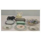 Japanese Vintage Dishes, Mini Pitcher w/ Bowl,