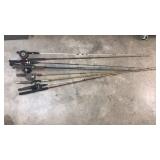 Variety of Fishing Rods And Reels