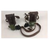 2- Yugoslavian Monoculars, Ammo Belt