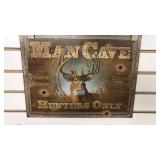 Man Cave Metal Sign