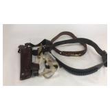 Leather Shoulder Holster, 2 Belts