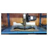 Clarke 10" Miter Saw Working