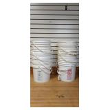 12 Five Gallon Buckets, No Lids