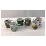 6 Collectible John Deere Mugs