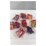 9 McDonalds TY Toys (unopened)