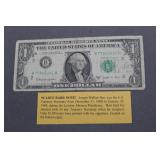 Joseph Barr $1 Note