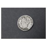 1883 "No Cents" V-Nickle