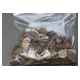 500 Asst Wheat Cents
