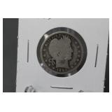 Silver 1893 Barber Quarter