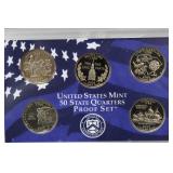 2000 US Mint Quarter Set