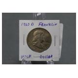 1963 Franklin Half Dollar