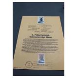 Scott Cat #2402 A. Phillip Randolf Commemorative