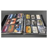 Binder of Motorcycle and Car Cards